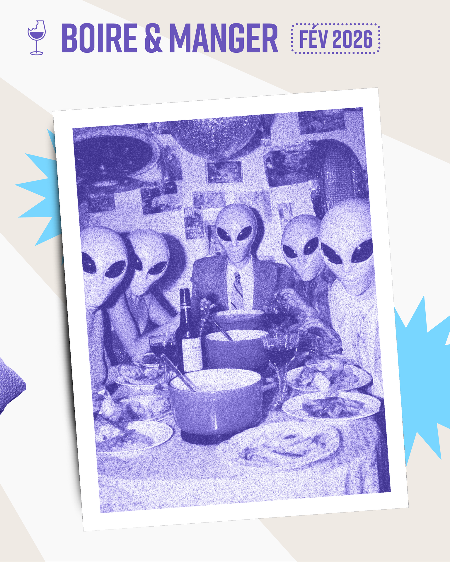 BOIRE & MANGER EN FÉVRIER